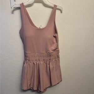 Yogalicious Blush Pink Romper